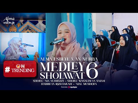 ALMA ESBEYE x AN NURIYA II MEDLEY SHOLAWAT 6 LIVE at PONPES AL BAQOROH LIRBOYO