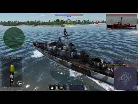 Freccia P-493 The best ship "Operation W. I. N. T. E. R." War Thunder 2.3 Gameplay (No Commentary)