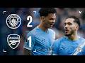 HIGHLIGHTS Man City 2 1 Arsenal Haaland Fires City To A Crucial Victory Premier League