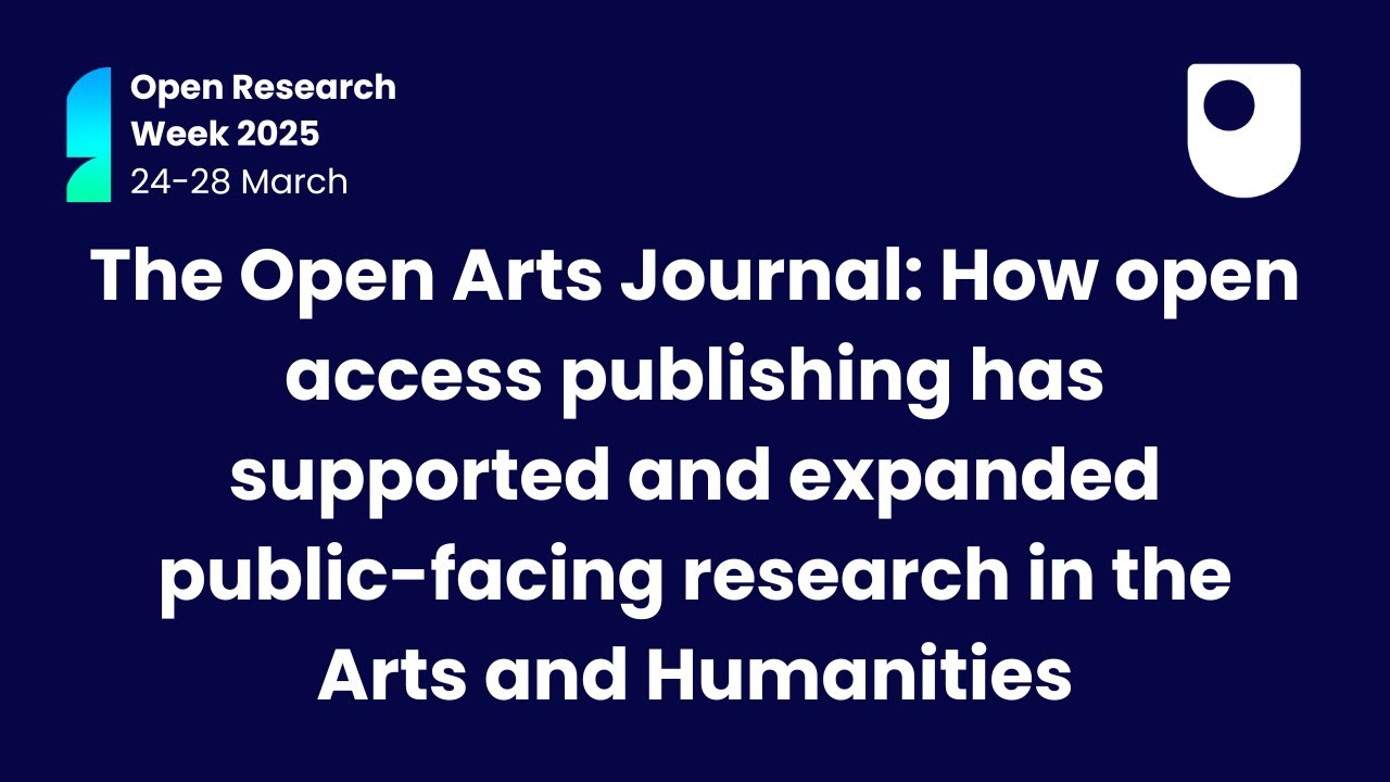 The Open Arts Journal: How open access publishing has supported and expanded public-facing research