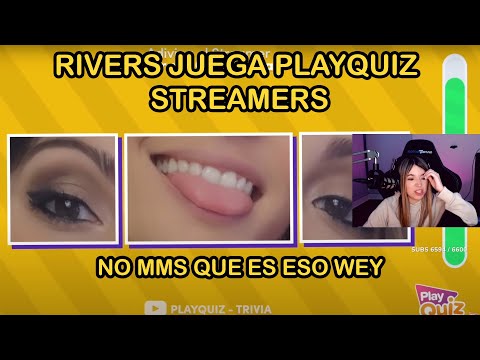RIVERS juega PLAYQUIZ adivina el STREAMER CON SUS OJOS Y BOCA