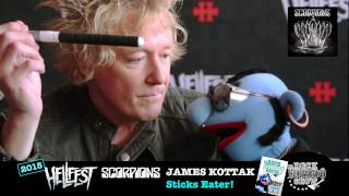 SCORPIONS - JAMES KOTTAK - HELLFEST 2015 - FERNANDO ROCK SHOW