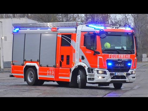 Parallelalarm│LHF 6400/1 - Berliner Feuerwehr + RTW ASB 6400/1 - ASB - Berlin ► FW 6400 Lichtenberg