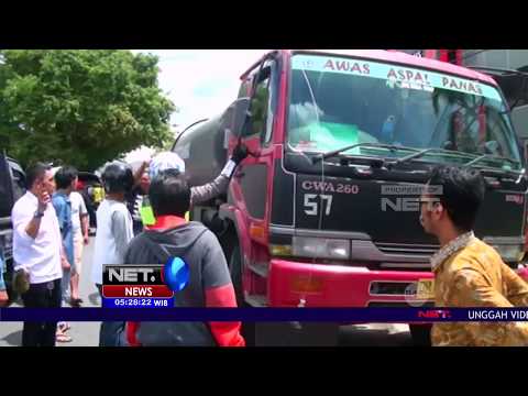 Pejalan Kaki Tewas Terlindas Truk Tangki Milik Pertamina - NET5