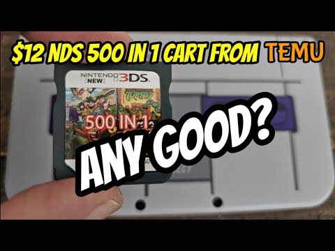 $12 500 in 1 Nintendo DS Flashcart From Temu... Any Good?