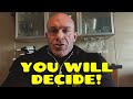 This Time Will Come! You Just Gotta Make A Choice!