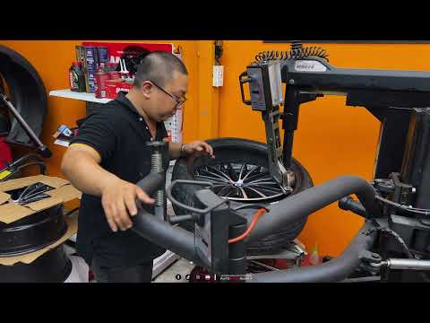 Dán tấm chống nổ lốp và chống đinh cho xe BMW 5 Series tại Auto365 Quận 7