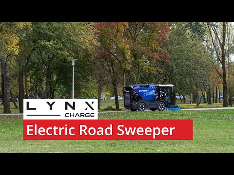 LYNX Charge - Electric Road Sweeper by RASCO