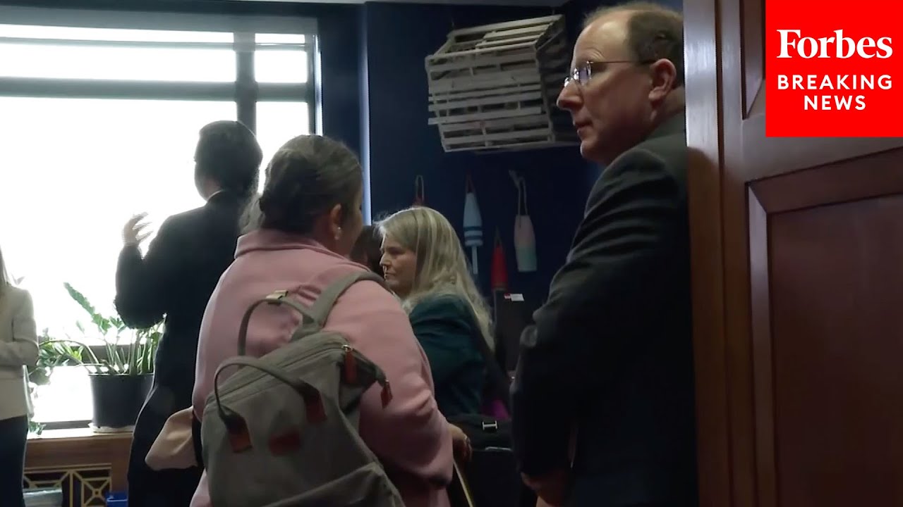 WATCH: ‘Fork Off Coalition’ Holds Sit-In In Senate Offices To Decry Elon Musk’s DOGE Job Cuts