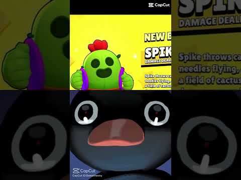 Spike is the goat . #trending  #spike #brawlstars #shorts