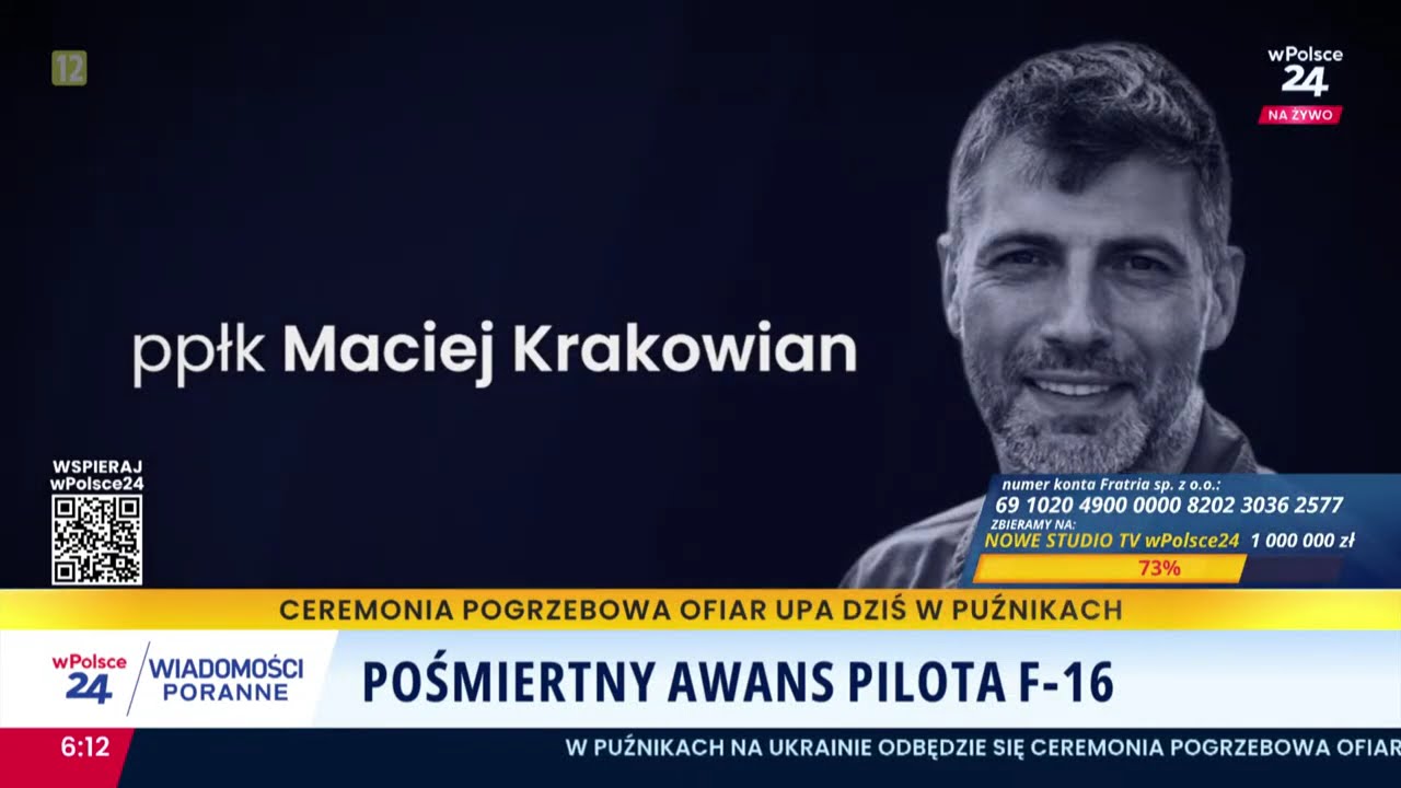 Wiadomości poranne wPolsce24 cz.1