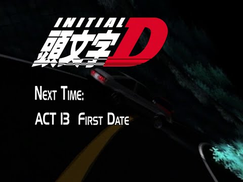 Initial D First Stage Act 12 - Next Time Segment (Japanese Sub)