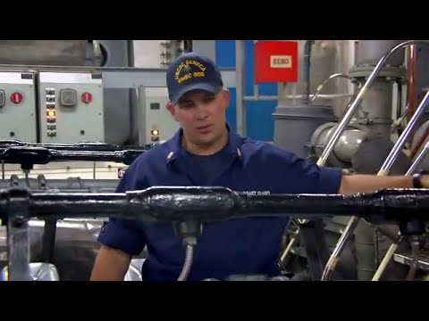 A Coast Guard Damage Controlman at Work