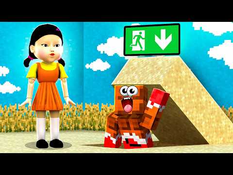 МЫ НАШЛИ СЕКРЕТНЫЙ ПРОХОД ИГРЫ В КАЛЬМАРА 3 В МАЙНКРАФТ!