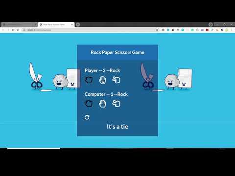 Rock Paper Scissors Game Using Javascript Switch Statement Javascript Project Javascript Program