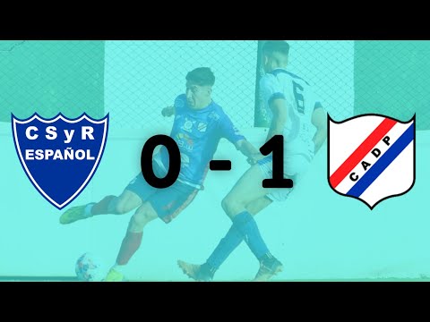 CENTRO ESPAÑOL 0 vs. DEPORTIVO PARAGUAYO 1 • Primera D
