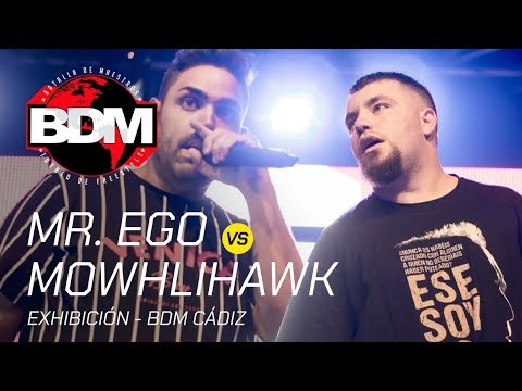 MR.EGO vs MOWLIHAWK | Batalla de exhibición | BDM Cádiz 2019
