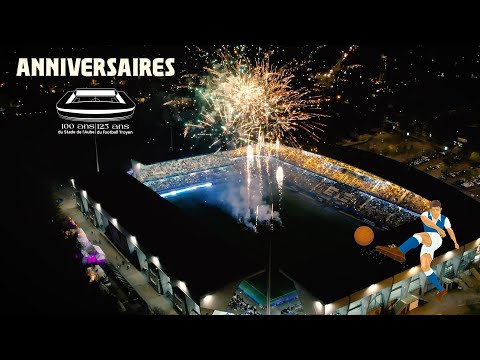 125 ans d'histoire du football troyen - le film d'une journée HISTORIQUE ! 💙
