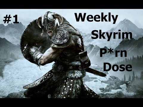 Skyrim Weekly Graphics P*RN #1 - Can a LOW-END PC run MODDED Skyrim?