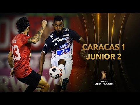 Melhores momentos | Caracas 1 x 2 Junior | CONMEBO...