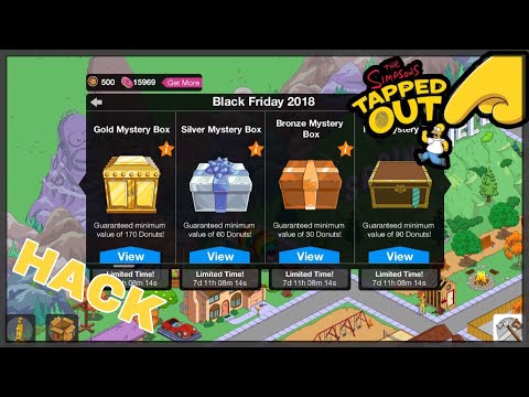 HOW TO HACK - The Simpsons: Tapped Out | Black Friday Update 2018