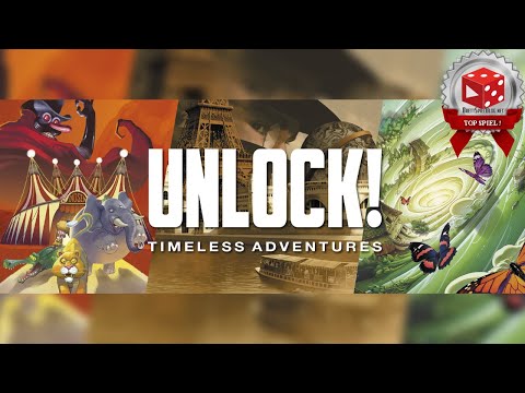 Unlock! Timeless Adventures (Cyril Demaegd, Asmodee 2019) - Bestes Unlock ever!