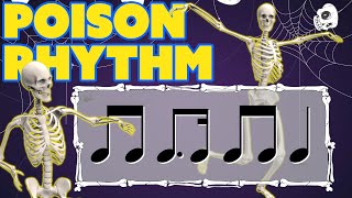 Dancing Skeletons Halloween Poison Rhythm -  tim-ka