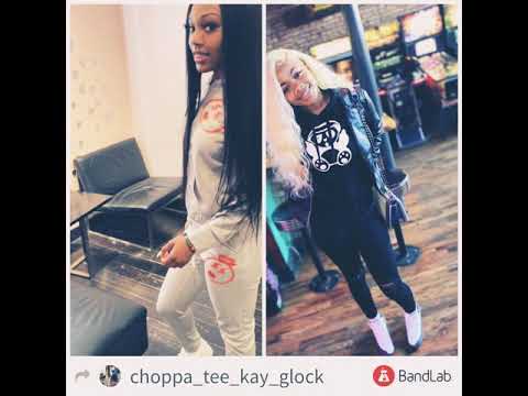 Choppa Tee X Kay Glock message to the opps 😈