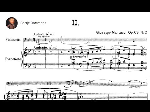 Giuseppe Martucci - Andante for Cello and Orchestra, Op. 69, No. 2 (1889)