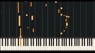 Hugh Laurie - Evenin - Synthesia Piano Tutorial