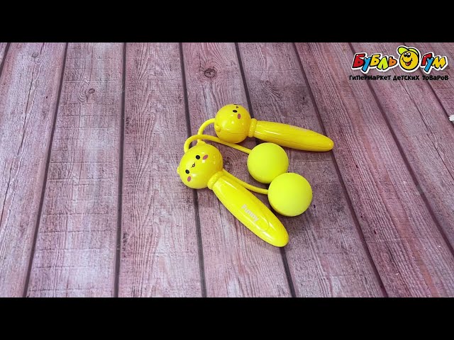 Скакалка беспроводная Забавные мордочки в ассортименте - видео