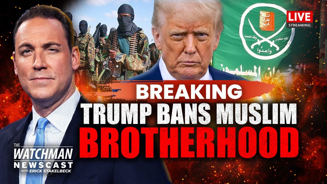 Trump Vows Muslim Brotherhood BAN; Israel ELIMINATES Key Hezbollah Leader | Watchman Newscast LIVE