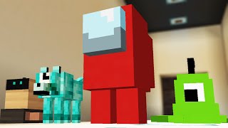 We added the Among Us Pets to Minecraft