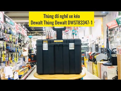 Ящик-тележка DeWALT TSTAK 2.0, 550x440x630 мм, с лотком, увеличенная емкость