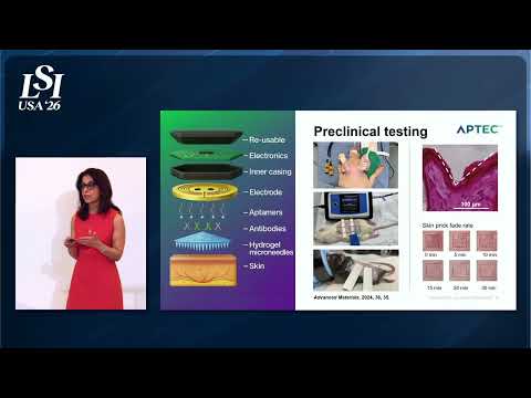 Mahla Poudineh, Aptec Health - Skin-wearable patch for continuous biomarker monitoring | LSI USA '26