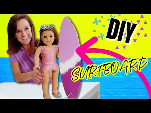 DIY Surfboard & New American Girl of the Year Joss with Accessories