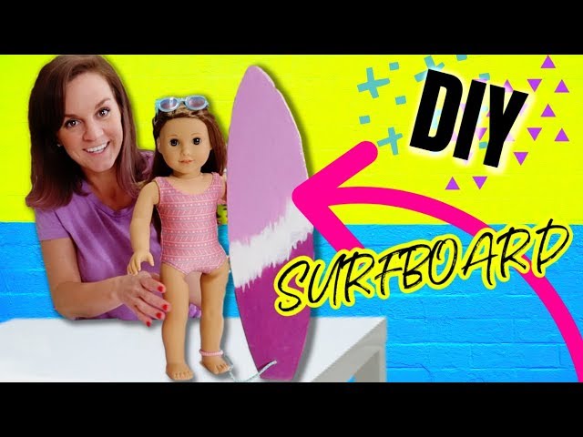 DIY Surfboard & New American Girl of the Year Joss with Accessories