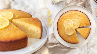 Lemon Syrup Cake Recipe