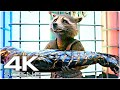 Rocket Gets Bucky S Vibranium Arm 2022 4K Scene Guardians Of The Galaxy 3 Holiday Movie Clip