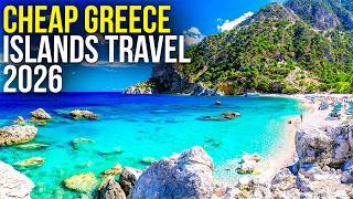 10 CHEAPEST ISLANDS in Greece for Budget Travel in 2026