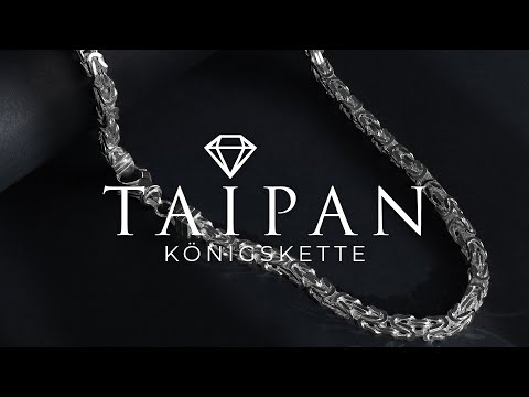 Taipan Königskette 70cm lang 6mm breit aus 925 Sterlingsilber