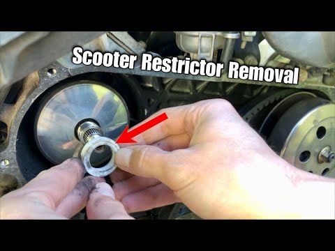 How To Put Back Or Remove 50ccm Scooter Speed Restrictor
