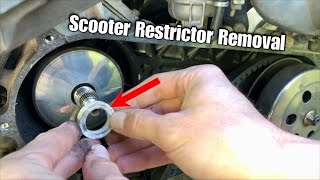 How To Put Back Or Remove 50ccm Scooter Speed Restrictor