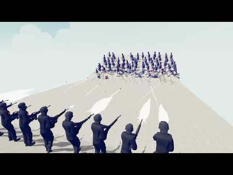 S.C.P. SOLDIERS VS 100X MELEE UNITS - Totally Accurate Battle Simulator - TABS