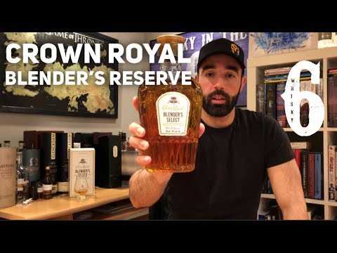 Crown Royal Blender’s Reserve. Whisky in the 6 #252