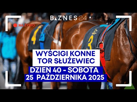 Nagroda Criterium 2025 | Dzień 40, 25.10.2025 | Tor Służewiec | Wyścigi konne 🔴 NA ŻYWO