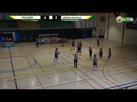 1ª Autonómica masc VILLALBA CIRCE FISIOTERAPIA   VERITAS POZUELO