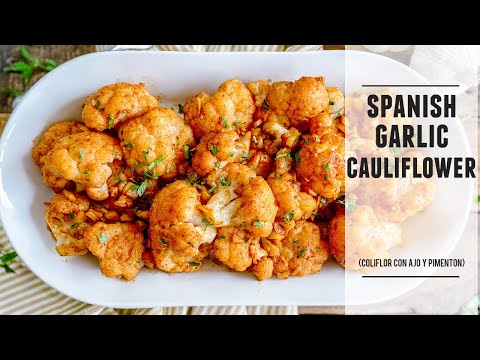 Spanish Garlic Cauliflower | Irresistibly Good & Easy to Make