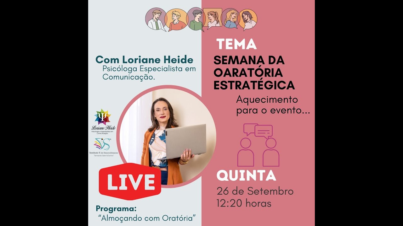 Semana da Oratória Estratégica: Aquecimento para o evento