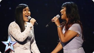 Ana and Fia perform Wind Beneath My Wings for your votes | Semi-Final 5 | Britain’s Got Talent 2016